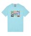 T-shirt Style Graphique Hanover Homme Bleu Weekend Offender-2