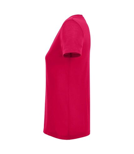 SOLS Womens/Ladies Motion V Neck T-Shirt (Dark Pink) - UTPC4104