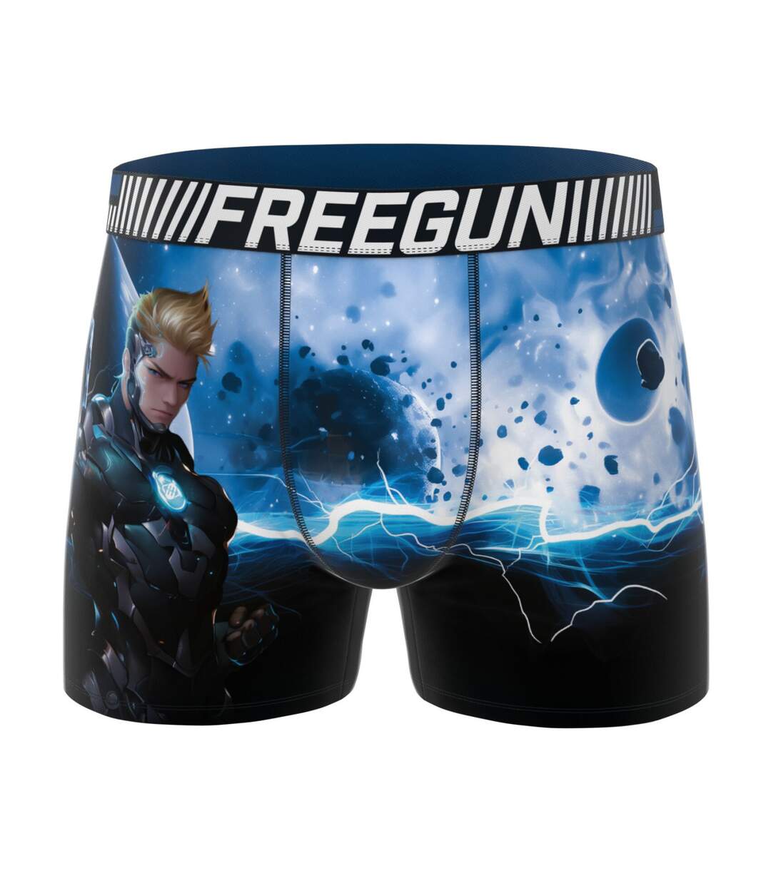 Lot de 3 boxers homme collection Heroes Freegun-5