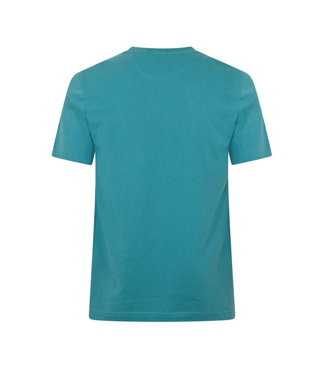 Mens Harrow Short-sleeved T-shirt Aqua Green Farah-2