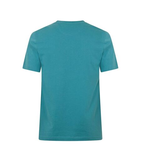 Mens Harrow Short-sleeved T-shirt Aqua Green Farah