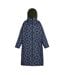 Peignoir À Langer Imperméable Motif/style À Pois Orla Kiely Femme Bleu Olive Foncé Regatta-2