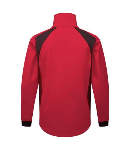 Mens Wx2 Eco 2 Layer Soft Shell Jacket Deep Red Portwest