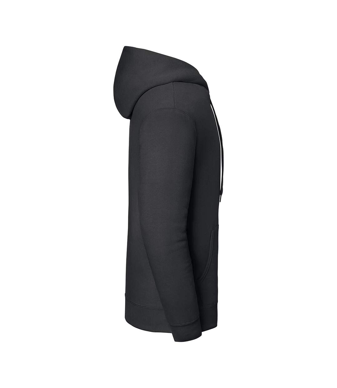 Sweat Uni À Capuche Iconic Premium Adulte Anthracite Fruit Of The Loom-4