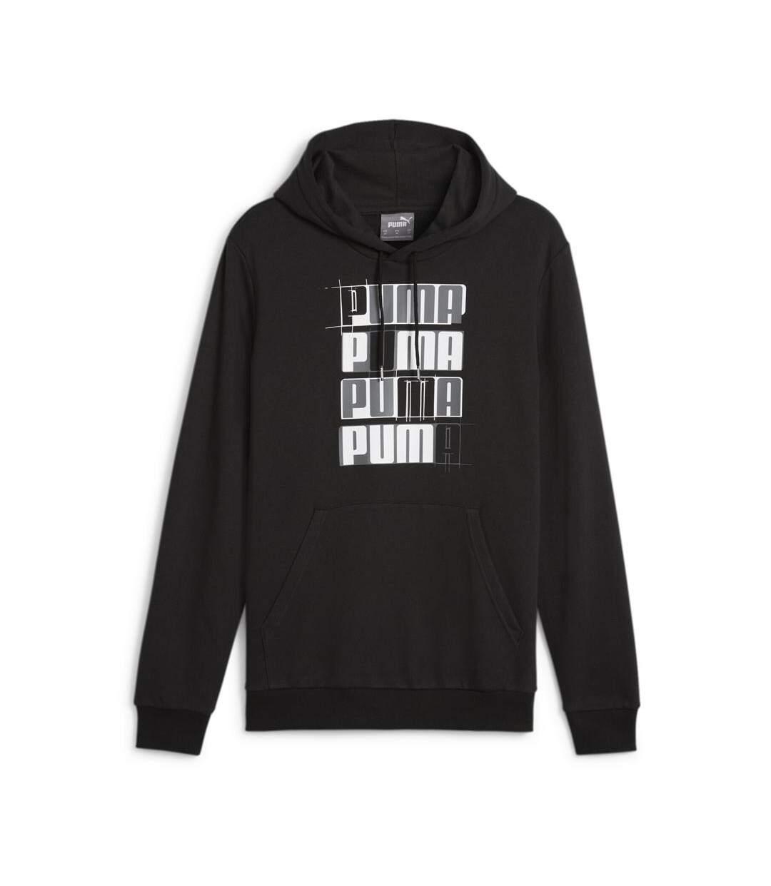 Sweat noir homme puma 678978-1