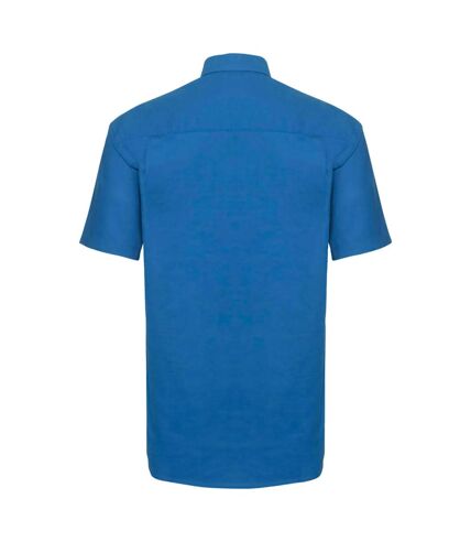 Chemise manches courtes homme bleu Russell Russell