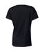 Gildan Womens/Ladies Heavy Cotton Heavy Blend T-Shirt (Black)