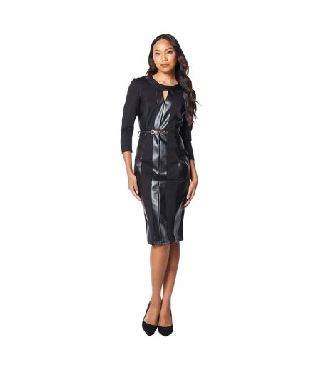 Robe droite femme noir Principles