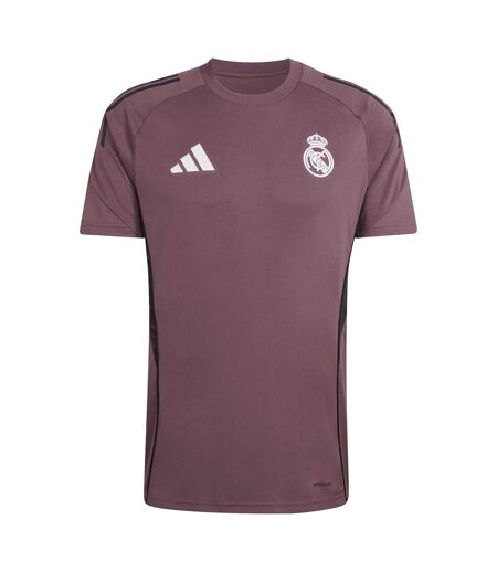 Mens Real Madrid Cf Football T-shirt Purple Adidas