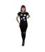Disney T-shirt en coton Femme/Femme Mickey Mouse Faces (Noir) - UTBI31154-4