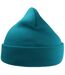 Unisex Adult Wind Recycled Cuffed Beanie Turquoise Atlantis-2