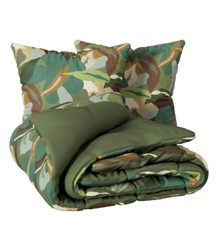 Parure de Lit 3 Pièces Renata 240x220cm Vert