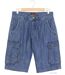 WINCHESTER INDIGO1 : Bermuda en jean homme bleu stone en coton style cargo décontracté-2