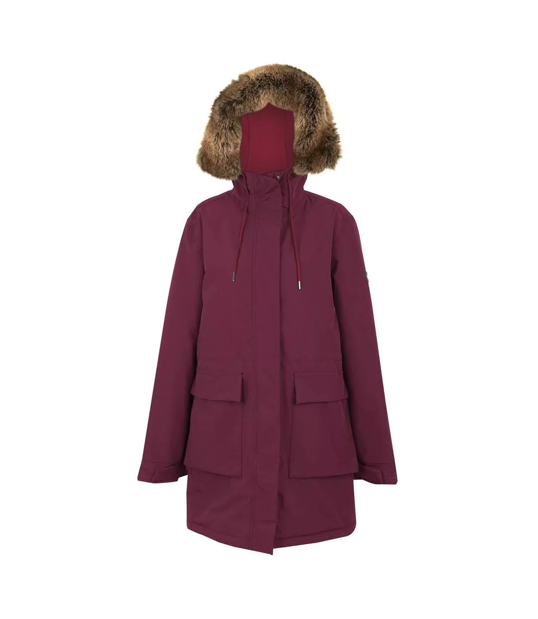 Veste Imperméable Sabinka Femme Figue Cerise Foncé Regatta-2