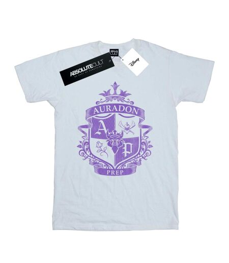 Disney - T-shirt THE DESCENDANTS AURADON PREP CREST - Femme (Blanc) - UTBI20077