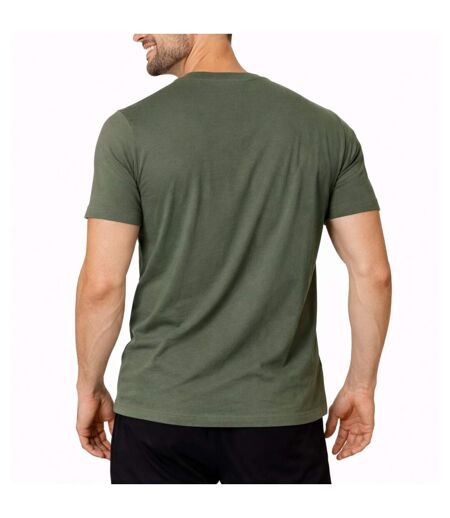 T-shirt homme col rond en jersey 140grm imprimé devant Log5 Vondutch