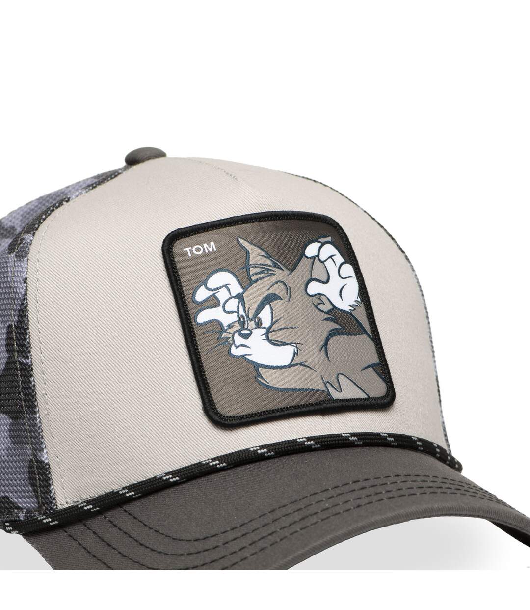 Casquette trucker premium avec filet camou Tom & Jerry modèle Tom Capslab-3