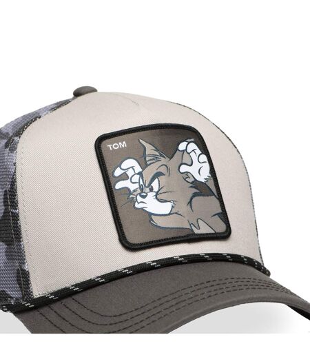 Casquette trucker premium avec filet camou Tom & Jerry modèle Tom Capslab