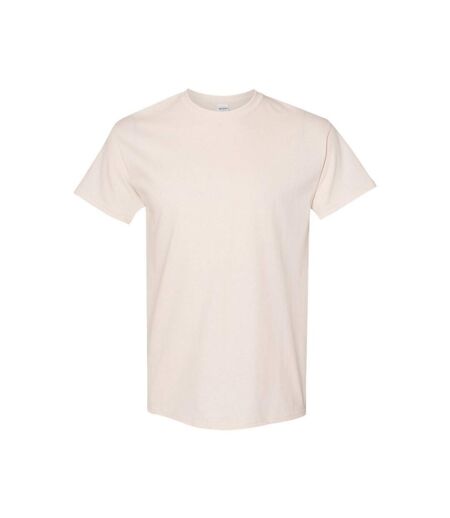 Mens Heavy Cotton T-shirt Natural Gildan
