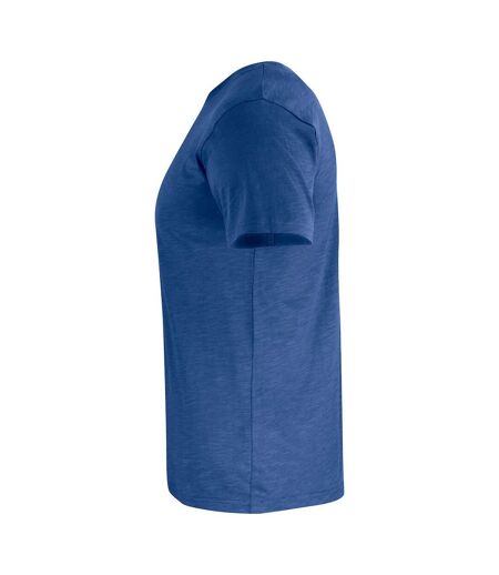 T-shirt Homme Bleu Chiné Clique