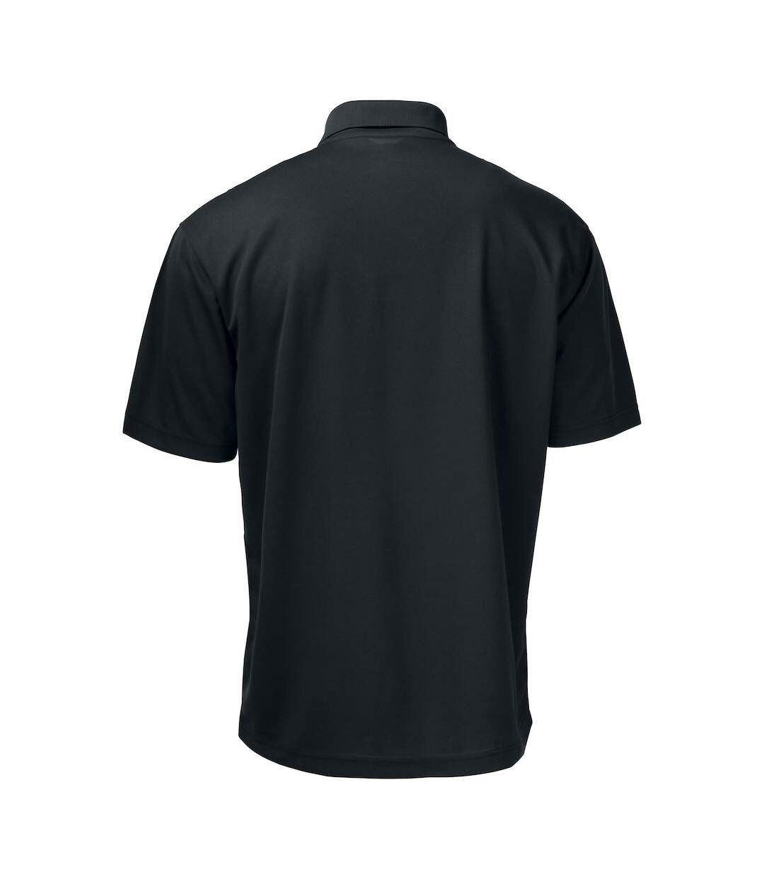 Mens Pique Polo Shirt Black Projob-2
