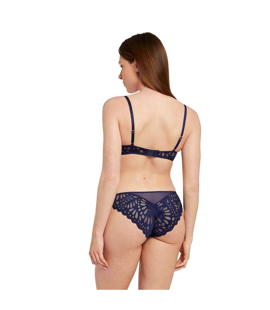 Soutien-gorge armature bleu marine Amélie-4