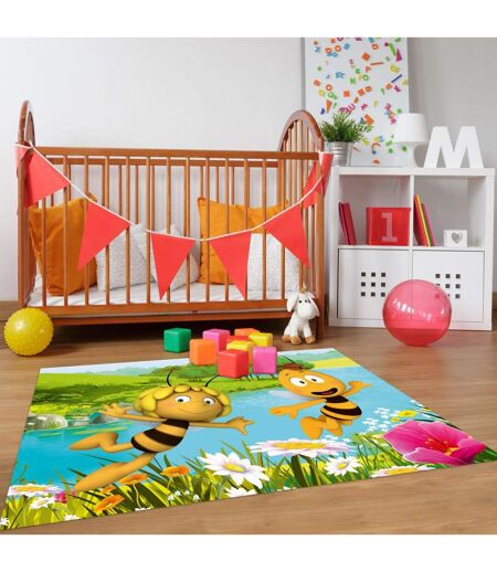 Tapis enfant tissé MAYA ABEILLE B