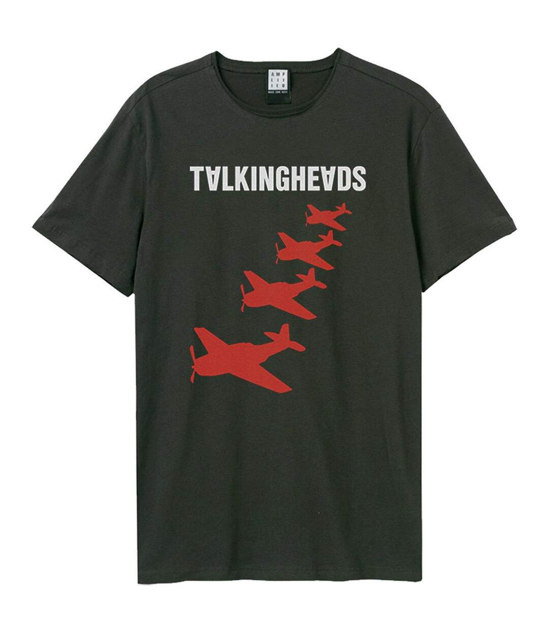 Unisex Adult Remain In Light Talking Heads T-shirt Charcoal Amplified-1