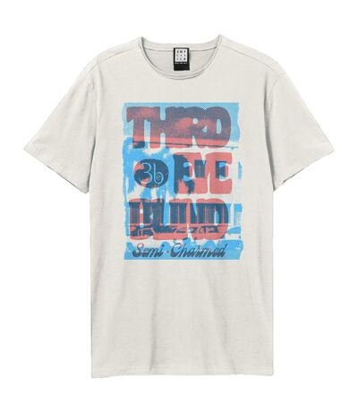 T-shirt Semi Charmed Adulte Vieux Blanc Amplified