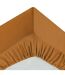 Drap Housse Intérieur 160x200cm Jaune Cumin-1