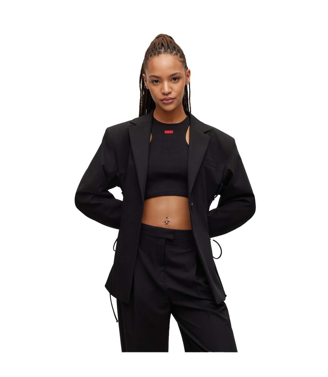 Blazer Almere Femme Noir Hugo-1