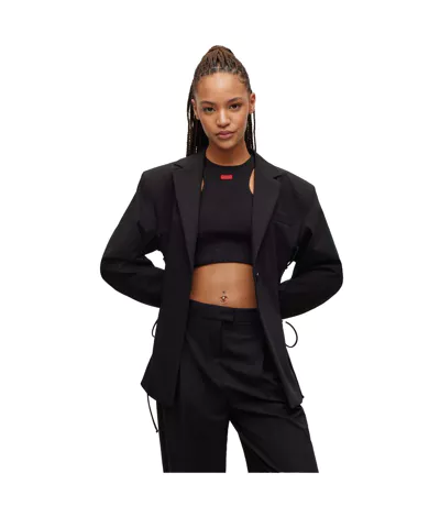 Blazer Almere Femme Noir Hugo