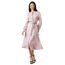 Robe mi-longue femme vieux rose Principles-1