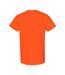 Pack Of 5  Mens Heavy Cotton Short Sleeve T-shirt  Orange Gildan-2