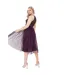 Womens/ladies Sequin Midi Dress Berry Maya Deluxe-3