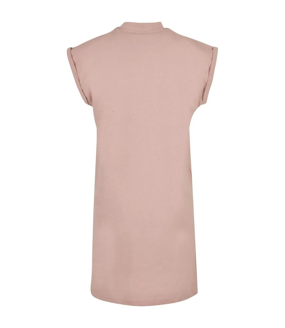 Robe Décontractée Femme Rose Pâle Build Your Brand-2