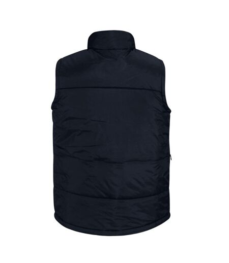 Veste Sans Manches Motif/style Uni Homme Bleu Marine B&C