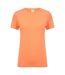 SF Womens/Ladies Feel Good T-Shirt (Coral) - UTPC5633