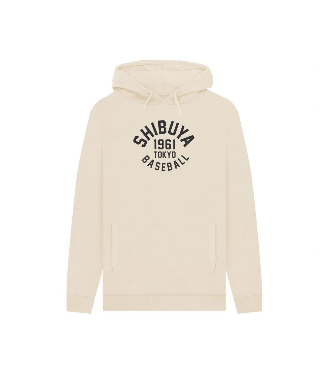 Sweat À Capuche Motif/style Universitaire Shibuya Baseball Adulte Avoine Park Fields-1