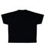 T-shirt manches courtes surdimensionné 4XL au 15XL - Unisexe - MYS110 - noir-1