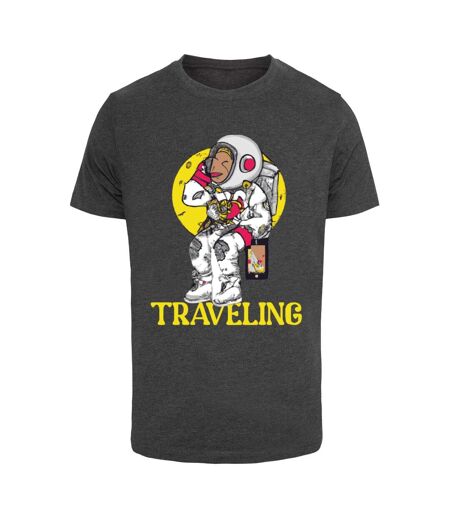 T-shirt De Voyage Pour Hommes Charbon De Bois Mister Tee