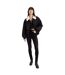 Womens/ladies Mile High Cotton Blend Super Skinny Jeans Black Levis-1