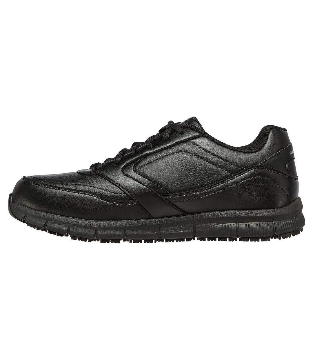 Mens nampa occupational trainers black Skechers-2