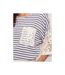 T-shirt rayures dos ajouré FINLEY - Dona X Lisa-3