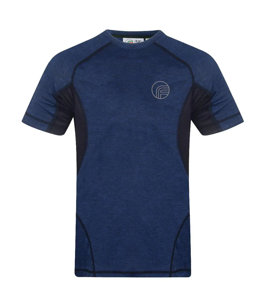 Mens Polyester T-shirt Royal Blue Fan Originals-1