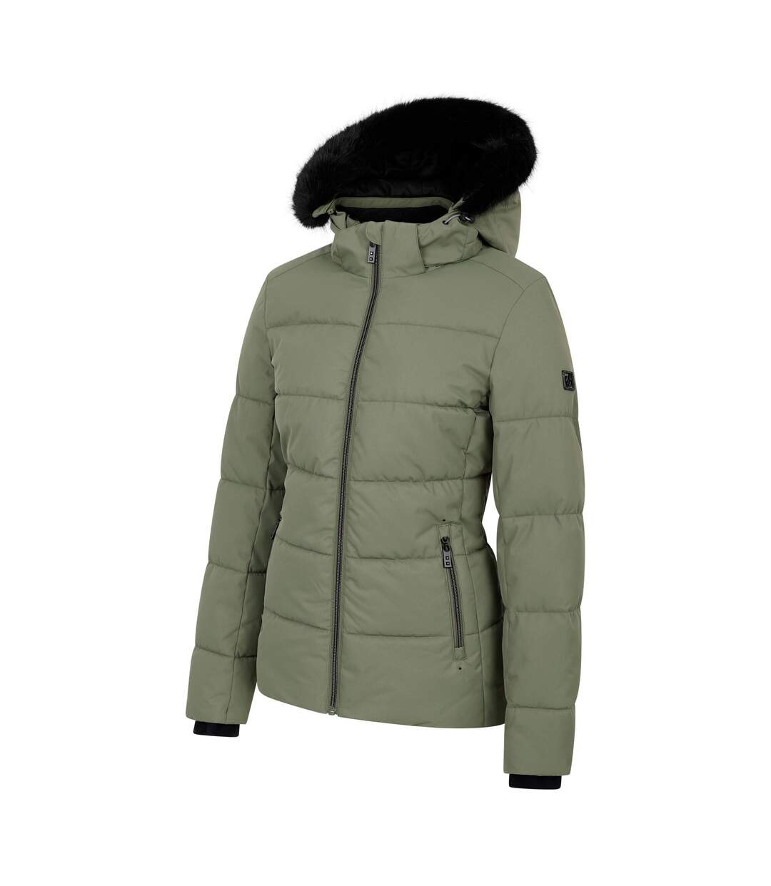 Blouson de ski glamorize femme vert olive Dare 2B-3