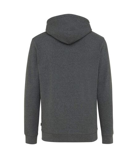 Unisex adult torres recycled cotton undyed hoodie heather anthracite Iqoniq