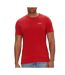 T-shirt rouge homme pepe jeans original basic - l-1