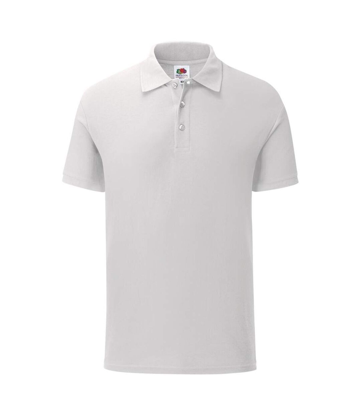 Fruit Of The Loom Mens Tailored Poly/Cotton Piqu Polo Shirt (White) - UTPC3572