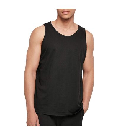 Mens Basic Tank Top Black Build Your Brand